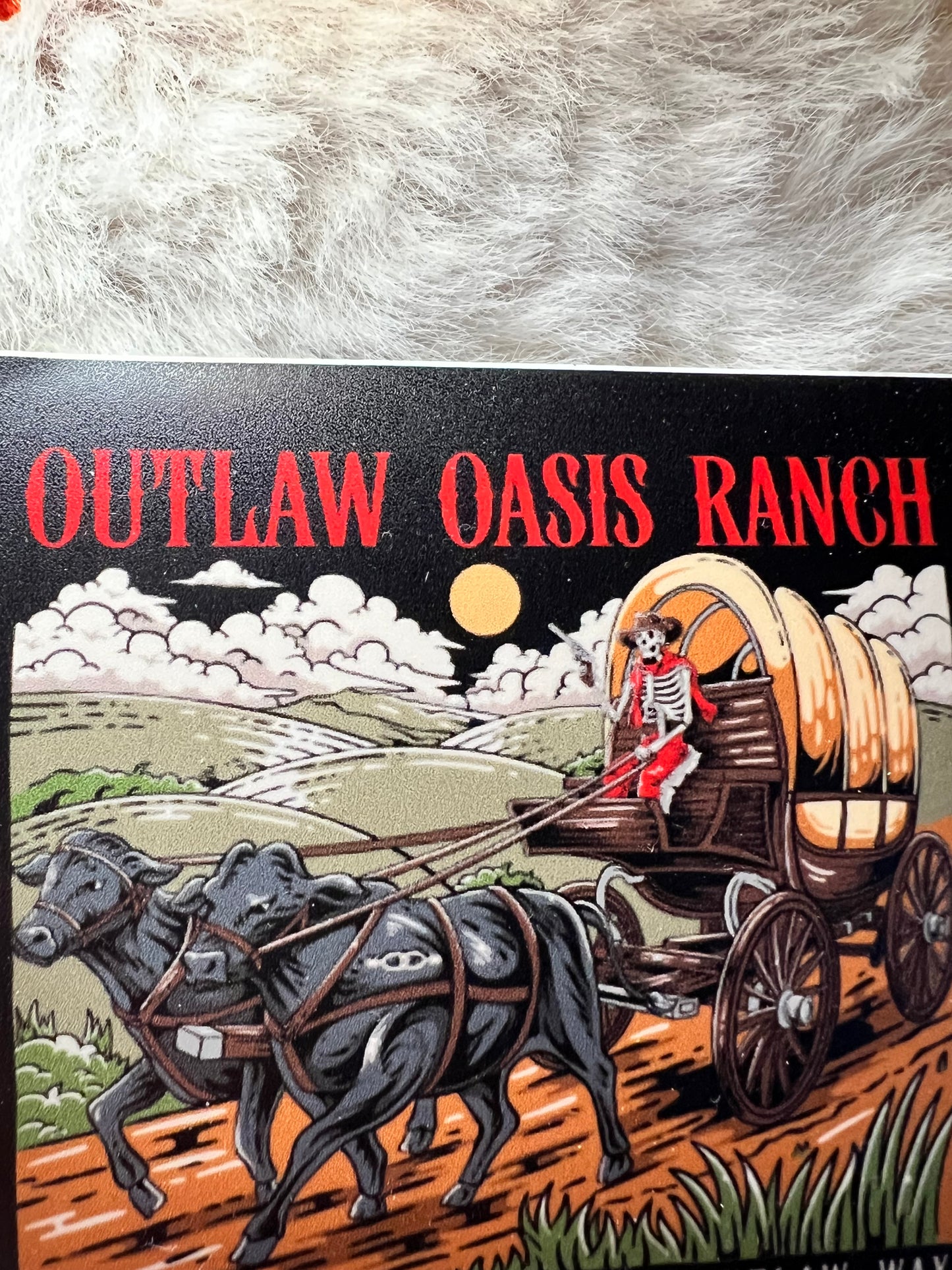 Outlaw Wagon Cattle Drive